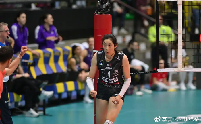 朱婷欧冠意甲双线爆发 45分统治赛场展现顶级球