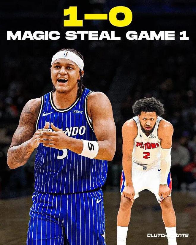 文班亚马35分创马刺季后赛首秀纪录 魔术爆冷掀